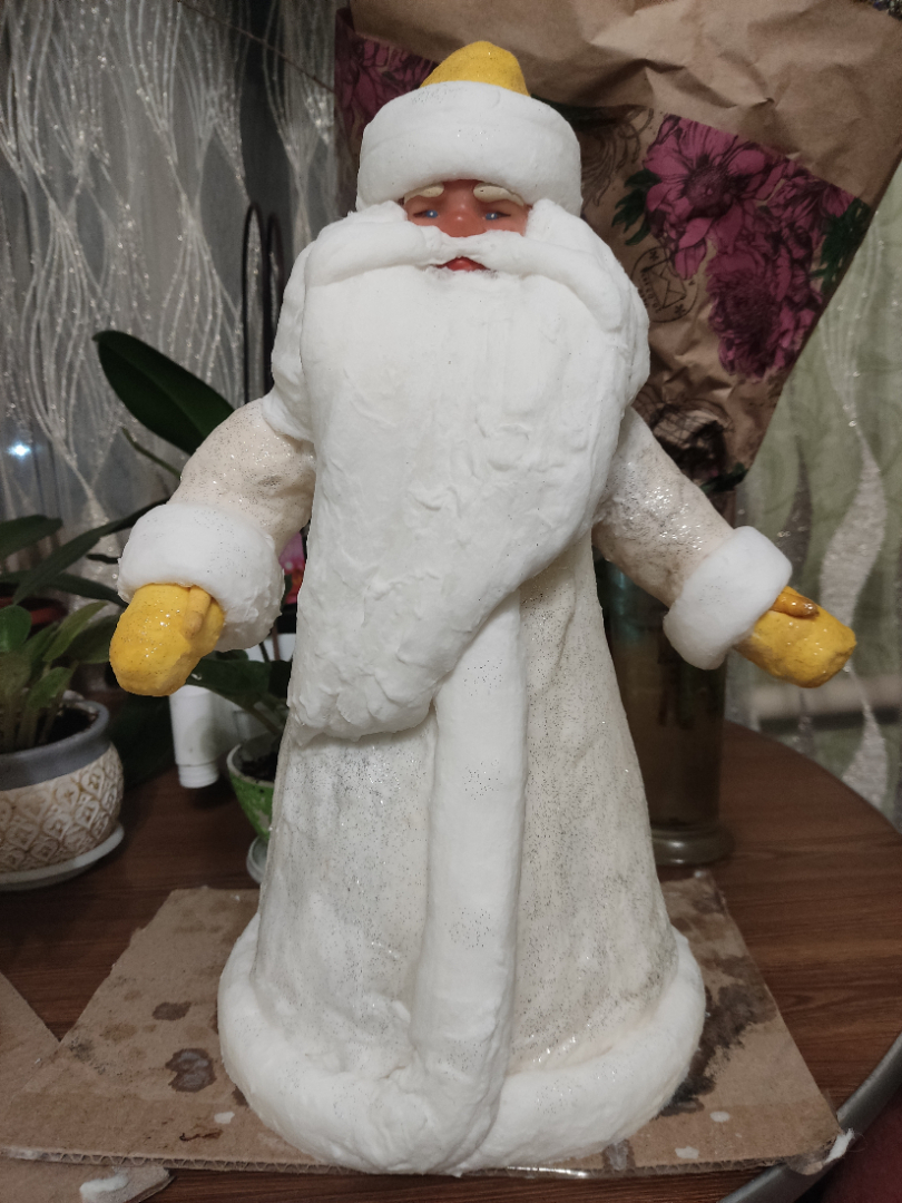 Дед Мороз, реплика СССР, ручная работа. Картинка 4